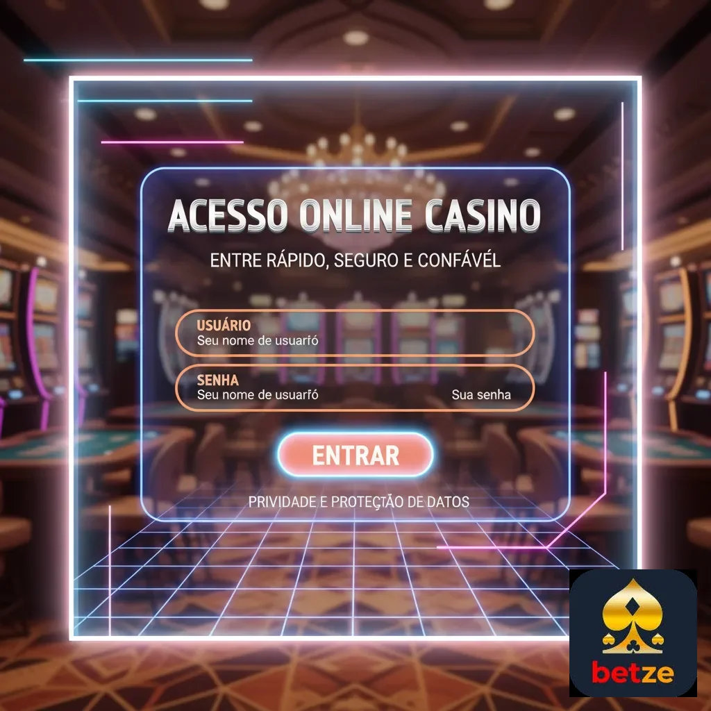 Ilustração de Acesse o aplicativo cassino betze e jogue com facilidade