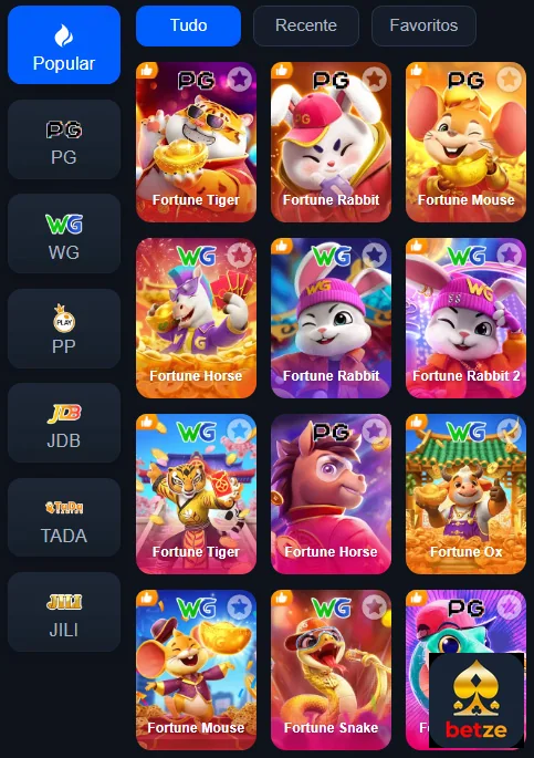 Aprimoramento de Experiência na betze